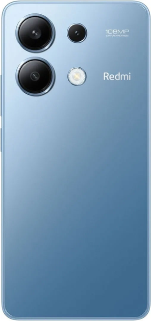 Мобільний телефон Xiaomi Redmi Note 13 4G 8/512GB Ice Blue (MZB0IAGEU) - зображення 6