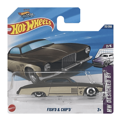 Машинка Базова Hot Wheels Fish'd & Chip'd Treasure Hunts Designed