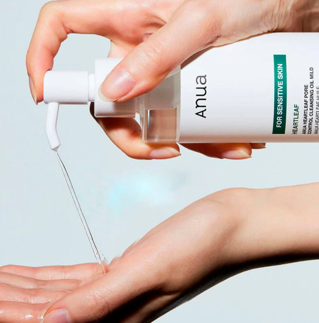 Гидрофильное масло для чувствительной кожи Anua Heartleaf Pore Control Cleansing Oil Mild 200ml - изображение 3