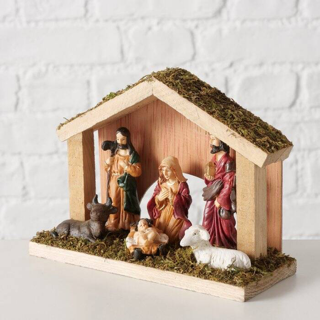 Scenka Boże Narodzenie Boltze Marona ze zwierzętami 11 cm (4066076440900) - obraz 5