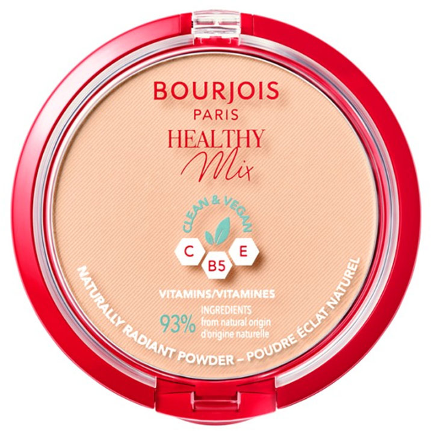 Акція на Компактна пудра Bourjois Healthy Mix вітамінна Clean&Vegan №002 Vanilla 10 г від Rozetka