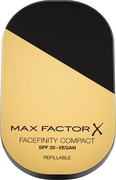 Акція на Компактна пудра для обличчя Max Factor Facefinity Reusable Compact № 02 Ivory 10 г від Rozetka