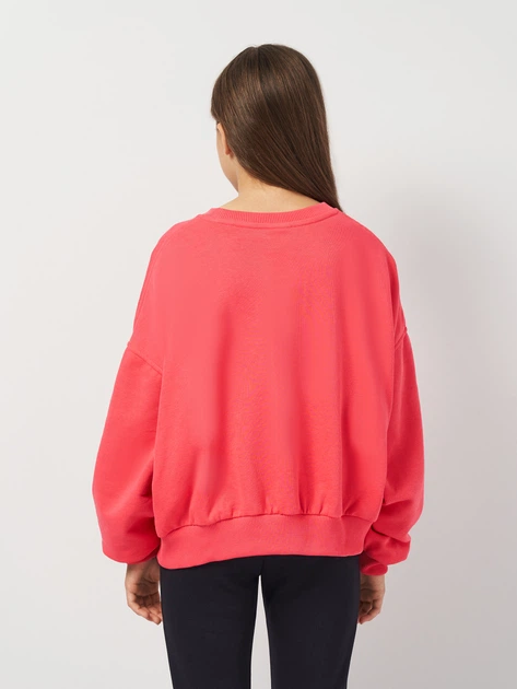 Підлітковий теплий світшот на флісі для дівчинки Nike Sportswear Club Fleece FZ9244-629 L Рожевий (197598828601) - зображення 2