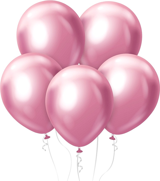 Balony Godan Beauty & Charm Platyna 30 cm 50 szt Jasnoróżowe (5902973157024) - obraz 2