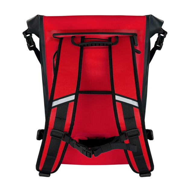 Torba rowerowa 2 w 1 Wozinsky plecak WBB31RE na bagaznik 23 l Red (5907769301391) - obraz 2