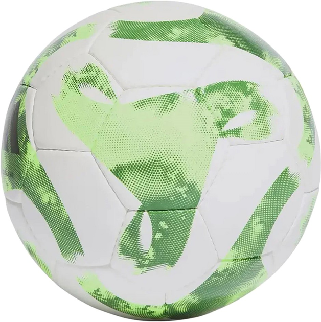 М'яч футбольний Adidas TIRO MATCH (HT2421) білий, зелений Унісекс 5 (4065432826150) - зображення 2