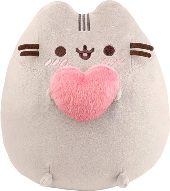 Maskotka Pusheen Kot z sercem 24 cm (5034566615724) - obraz 1