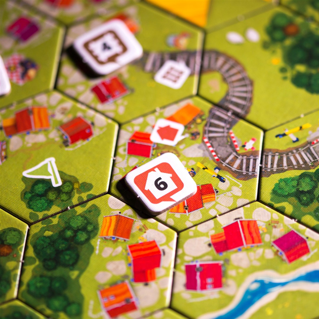 Gra planszowa IUVI Games Dorfromantik (5904305462288) - obraz 4