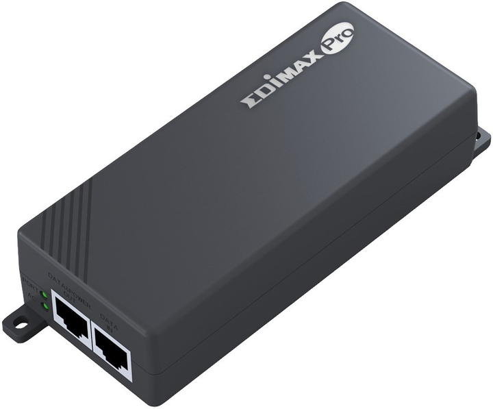 Injektor PoE Edimax GP-101IT IEEE 802.3at Gigabit PoE+ Black - obraz 2