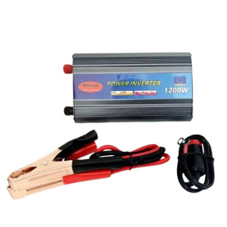 Інвертор для авто 1200W, Перетворювач 12-220V, AC-DC інвертор напруги, Power inverter - зображення 2
