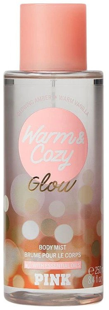 Mgiełka do ciała Victoria's Secret Pink Warm and Cozy Glow 250 ml (667557115207) - obraz 1