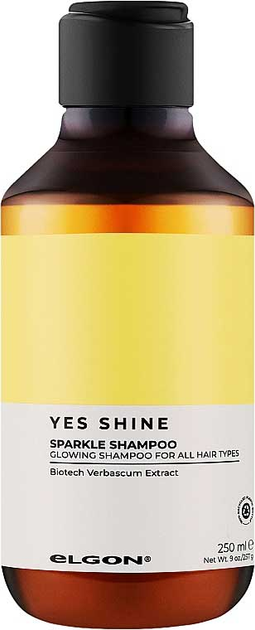 Акція на Шампунь для надання сяйва тьмяному волоссю Elgon Yes Shine Sparkle Shampoo 250 мл від Rozetka