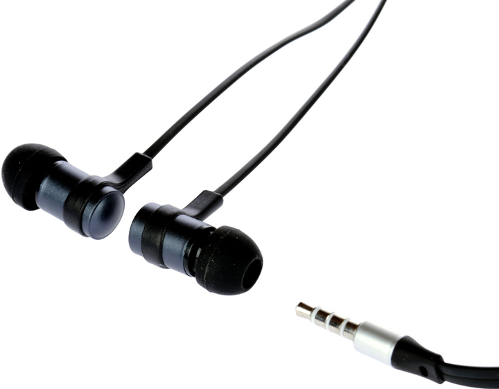 Słuchawki WG HF Stereo 3.5 mm jack Black (8591194072000) - obraz 1