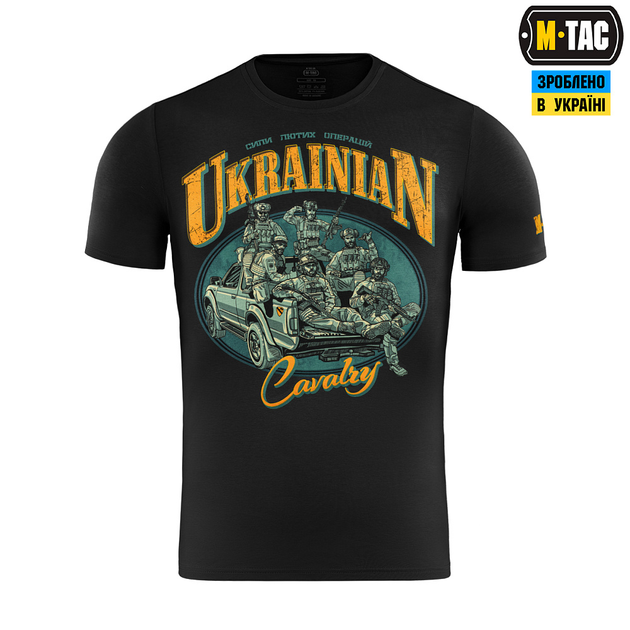 Футболка M-Tac Ukrainian Cavalry Black L - зображення 2