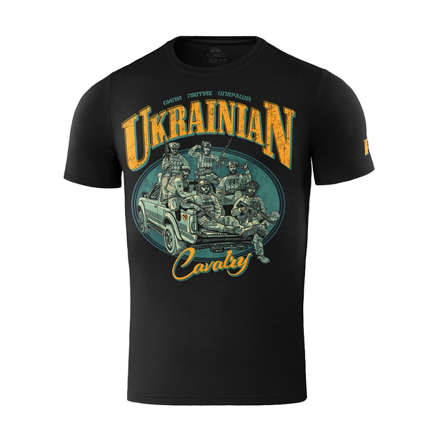 Футболка M-Tac Ukrainian Cavalry Black 2XL - зображення 1