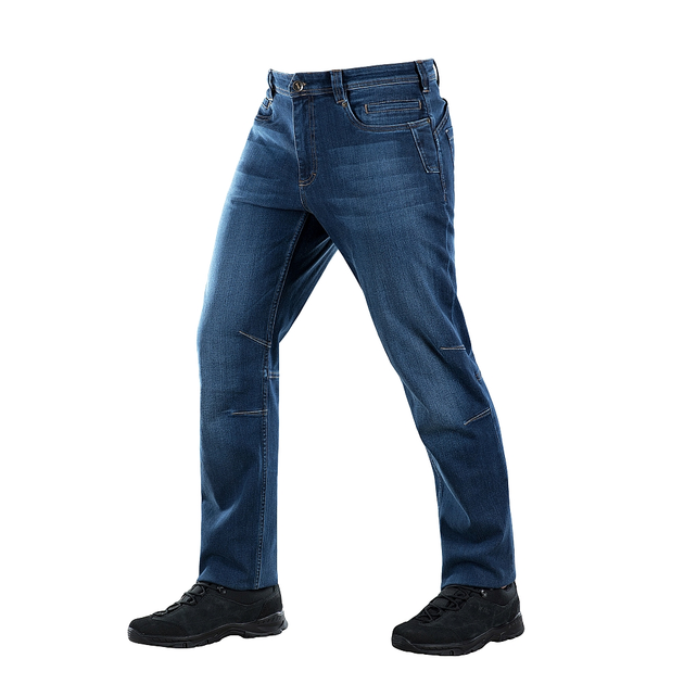 Джинси M-Tac Tactical Gen.I Dark Denim Regular Fit 30/34 - зображення 1