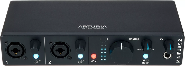 Аудиоинтерфейс Arturia MiniFuse 2 Black - изображение 3