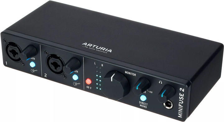 Аудиоинтерфейс Arturia MiniFuse 2 Black - изображение 5