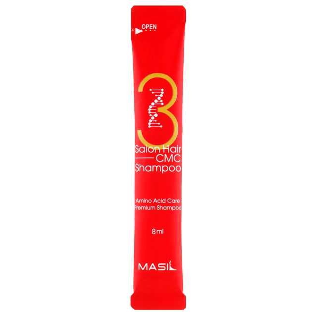 Шампунь для волос Masil 3 Salon Hair CMC Shampoo укрепляющий 8 мл - изображение 2