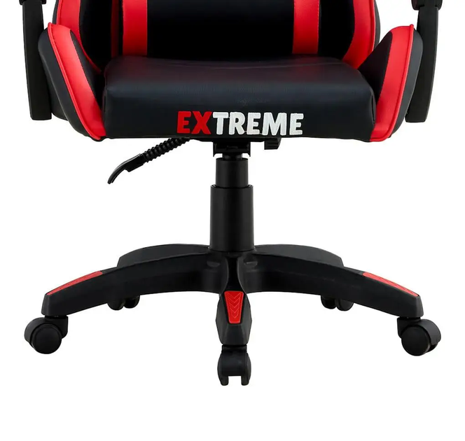 Комп'ютерне крісло екошкіра Extreme Series SPYDER червоне для геймерів та роботи - зображення 5