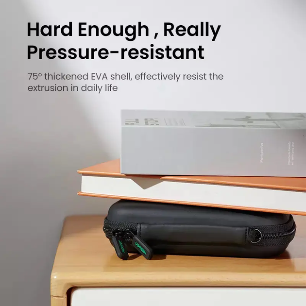 Органайзер для HDD UGREEN LP128 Hard Disk Storage Bag Large Size(UGR-50274) (UGR-50274) - изображение 6