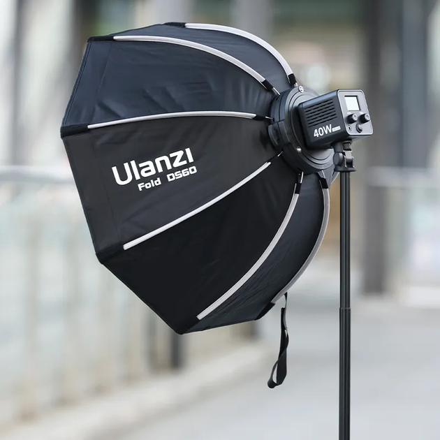 Софтбокс Ulanzi Vijim 60cm LAS002 Black (UV-L068) - Фото 4 Софтбокс Ulanzi Vijim 60cm LAS002 Black (UV-L068) - изображение 4