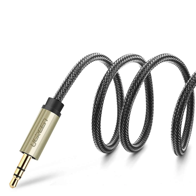 Аудіокабель UGREEN 3.5mm TRS to Dual 6.35mm TS Audio Cable 1m (Gray) (UGR-10613) - изображение 3