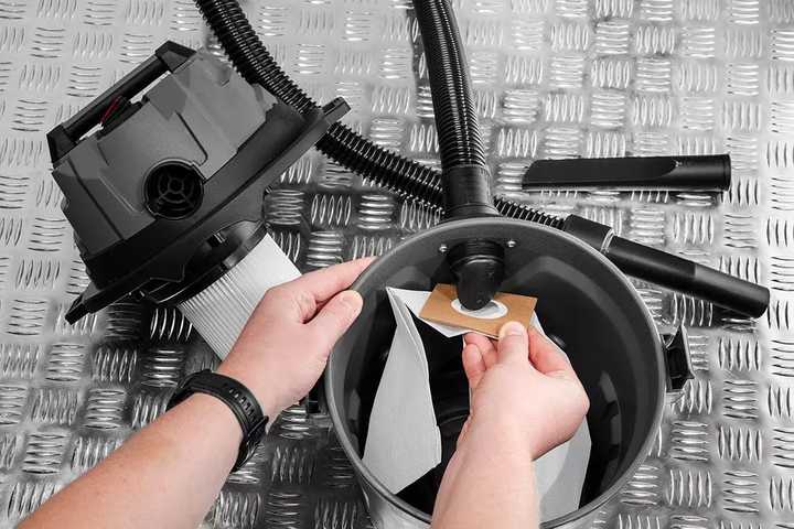 Пилосос для майстерні Graphite акумуляторний Energy+ 18V 12 л 58GE133 (5902062096333) - зображення 18