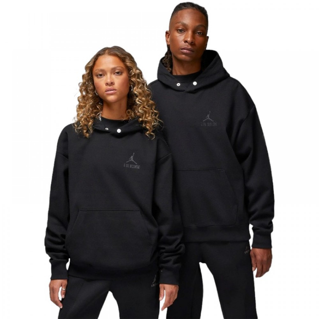 Кофта мужская Jordan X A Ma Maniere Jacquard Hoodie Black S