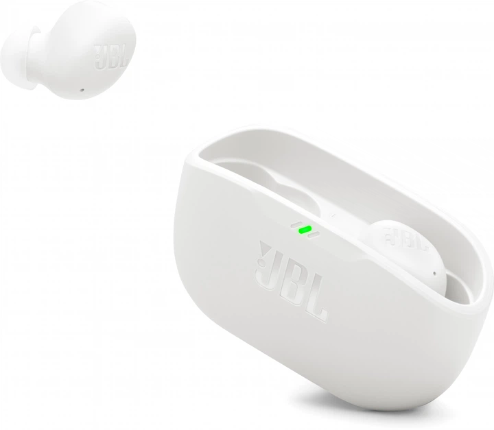 Słuchawki JBL Wave Buds 2 White (JBLWBUDS2WHT) - Zdjęcie 2 Słuchawki JBL Wave Buds 2 White (JBLWBUDS2WHT) - obraz 2