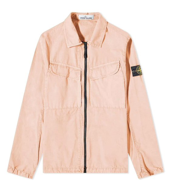 stone  ジャケット Куртка мужская Stone Island Brushed Cotton Canvas Zip XL