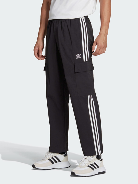 Акція на Спортивні штани чоловічі Adidas Originals 3S Cargo Pant HR3364 S Чорні від Rozetka