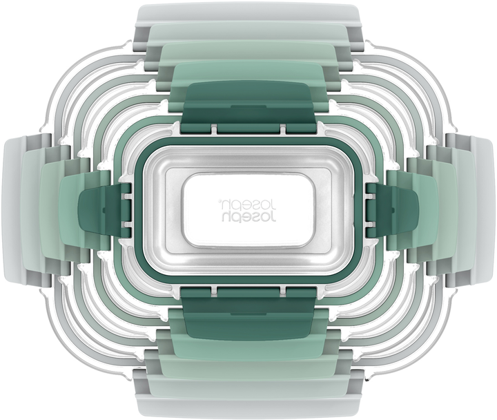 Набір контейнерів Joseph Joseph Nest Lock Sage 5 шт (5028420004281) - зображення 3