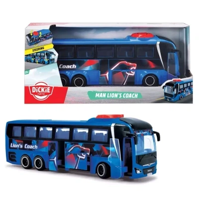 Спецтехніка Dickie Toys Туристичний автобус Ман 26,5 см (3744017) - зображення 4