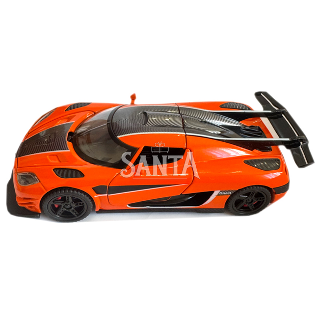 Машинка металлическая гиперкар Koenigsegg Agera 1:32 оранжевая
