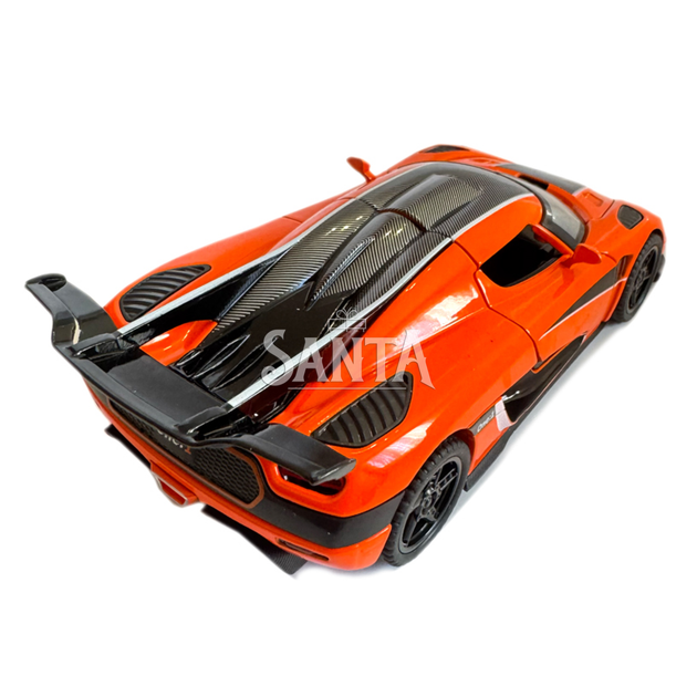 Машинка металлическая гиперкар Koenigsegg Agera 1:32 оранжевая