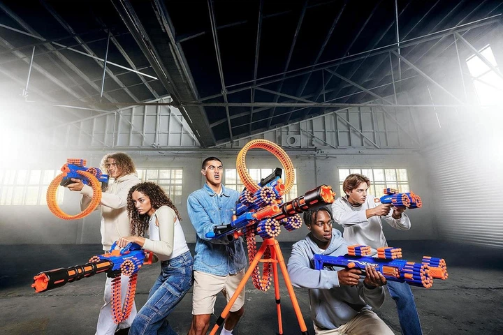 Скорострельный бластер X Shot Insanity Motorized Rage Fire by ZURU