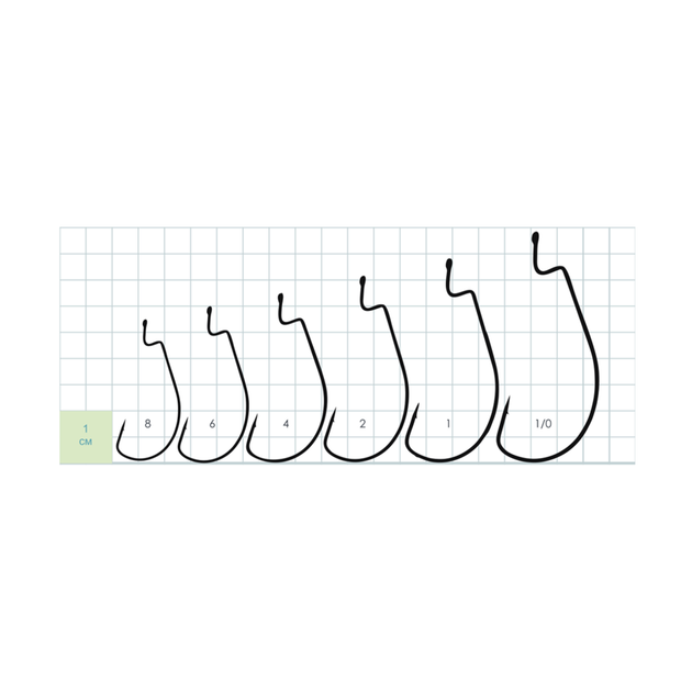 Крючки Gurza SHANK EWG LE K-3302 №5/0 - Фото 3 Крючки Gurza SHANK EWG LE K-3302 №5/0 - изображение 3
