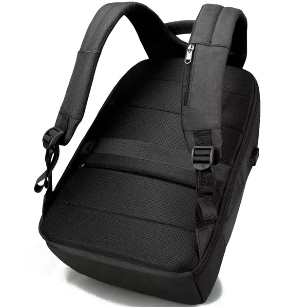 Рюкзак міський антизлодій Tigernu T-B3595 для ноутбука 15.6" з USB об'єм 20л. Темно-сірий (TGN-T-B3595-1780) - зображення 2