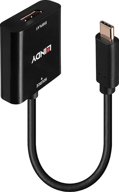 Відеоадаптер Lindy USB-C до DisplayPort (43269) - зображення 2