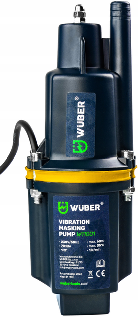 Дренажний насос для брудної та чистої води Wuber W11001 460Вт/1080л - зображення 7