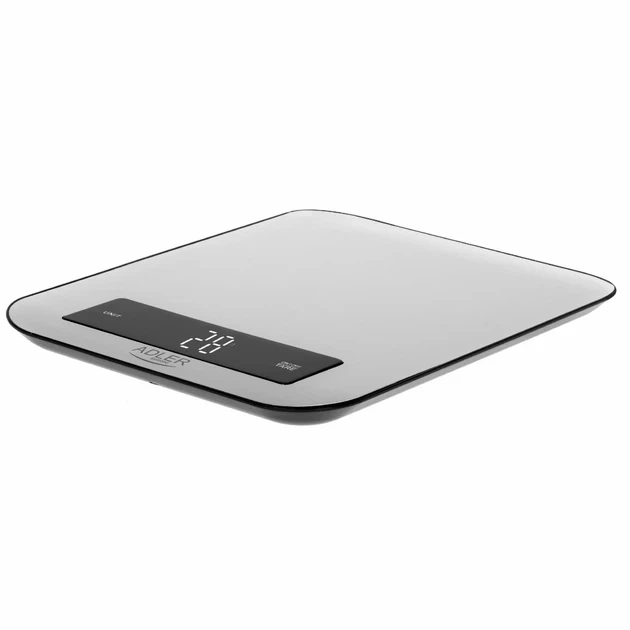 Весы кухонные Adler AD-3174 INOX - LED Серебристый - изображение 4