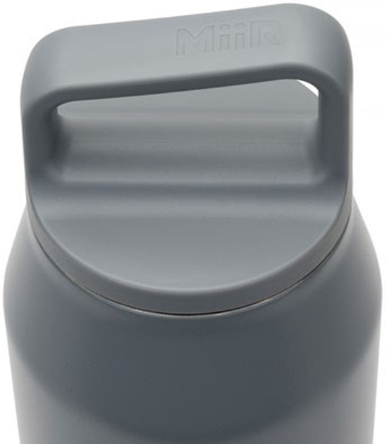 Термопляшка MiiR Wide Mouth Bottle графітова 950 мл (811534028855) - зображення 5