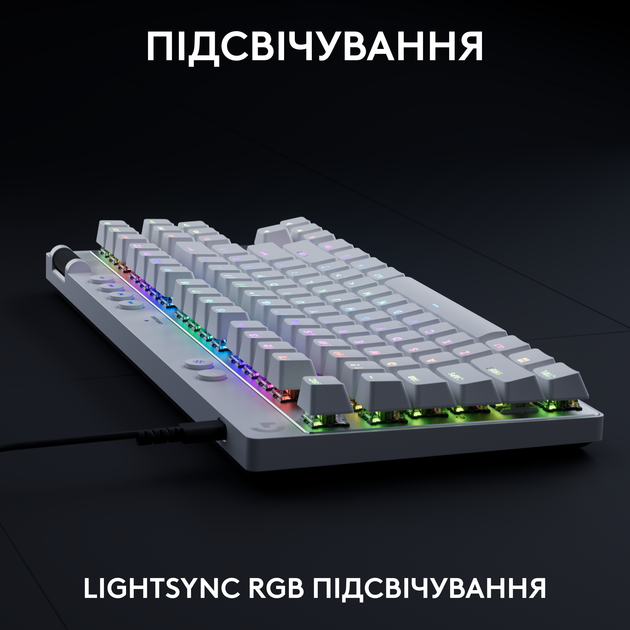 Клавиатура проводная Logitech G PRO X TKL RAPID Wired Gaming