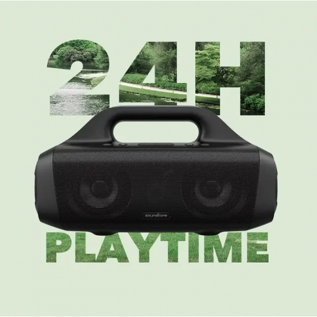 Портативна акустика Anker Soundcore Motion Boom 10000 мАч IPX7 BassUp (R-3140) - зображення 4