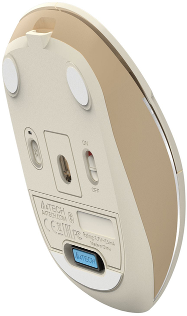 Мышь A4Tech FB26CS Air2 Bluetooth/Wireless Cafe Latte (4711421999236) - изображение 9