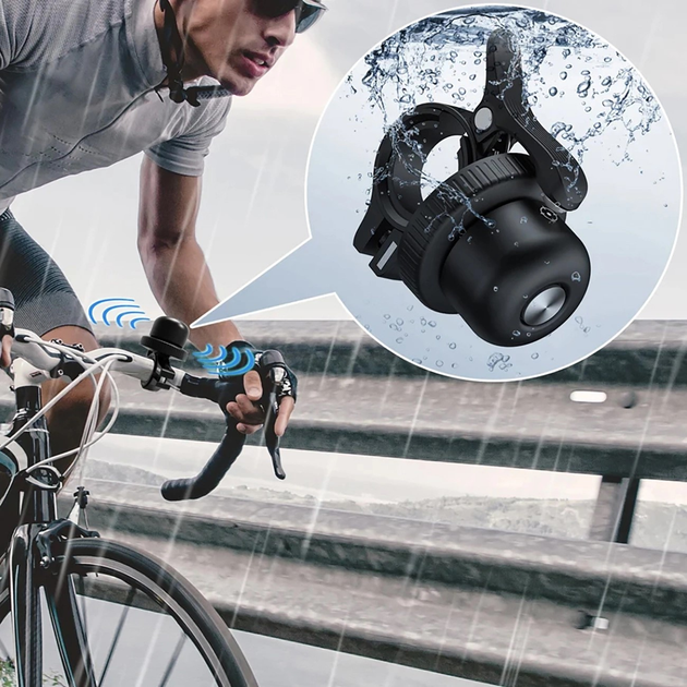 Локалізатор Silver Monkey Tag Bicycle Bell Чорний (5905386994460) - зображення 6