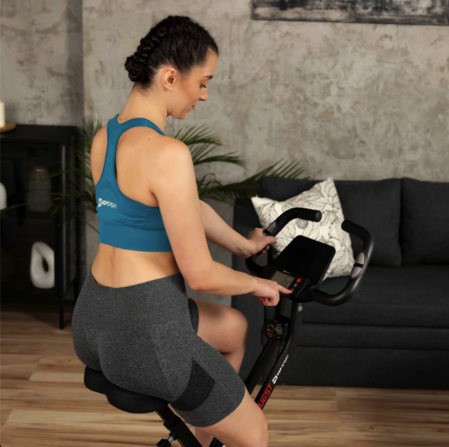 Велотренажер Hop-Sport HS-3020X Quest X-Bike черно-красный - Фото 4 Велотренажер Hop-Sport HS-3020X Quest X-Bike черно-красный - изображение 4