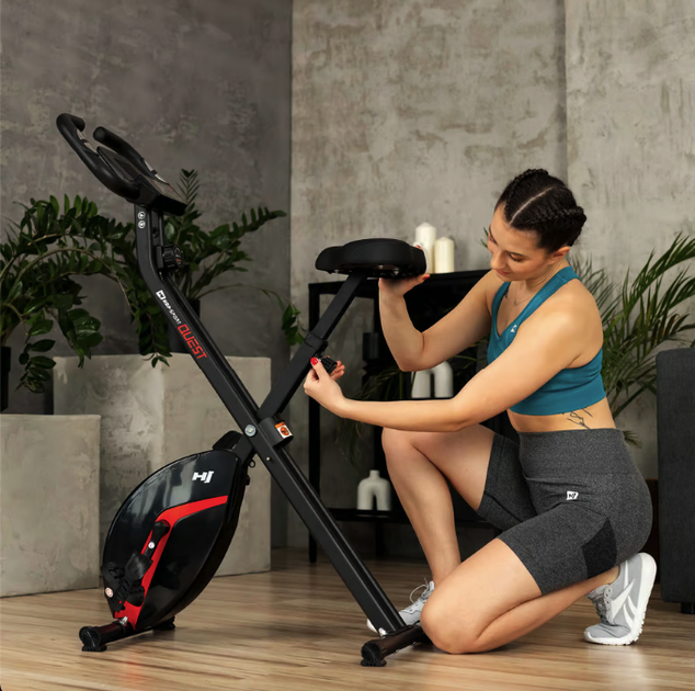 Велотренажер Hop-Sport HS-3020X Quest X-Bike черно-красный - Фото 7 Велотренажер Hop-Sport HS-3020X Quest X-Bike черно-красный - изображение 7