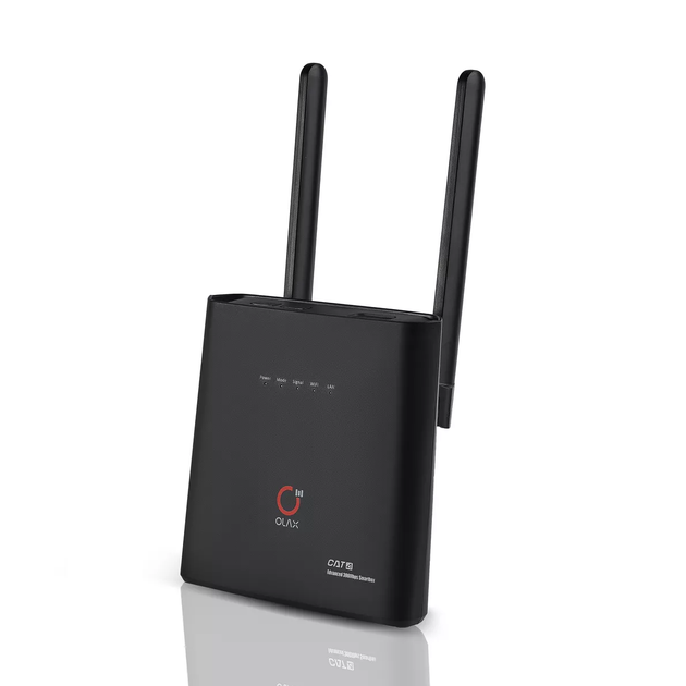Стаціонарний 4G роутер під сім карту WI-FI 3G/4G LTE OLAX AX9 PRO з акб на 4000 мАч і двома антенами (30010022) - зображення 3